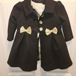 Baby Girl Bonnie Baby Coat Dress